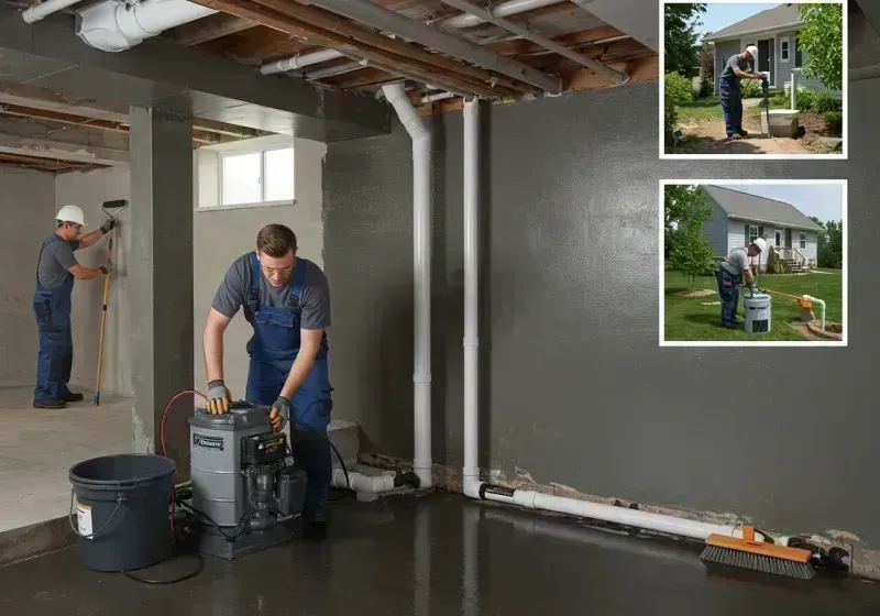 Basement Waterproofing and Flood Prevention process in Platte City, MO